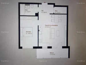 Vânzare: Apartament 2 camere în ansamblu rezidențial - Floreşti, Județul Cluj